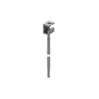 Sylvania - Rail OneTrack SET4 1M M6 BAR+BRACKET S-9000-P4