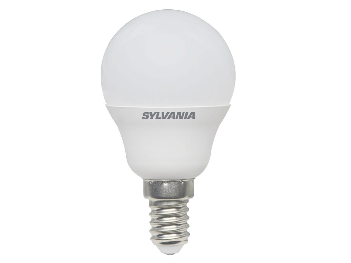 Sylvania - Lampes LED ToLEDo Sphère Dépolie 3W 250lm 827 E14