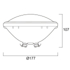 Sylvania - Lampes spéciales Piscine PAR56 LED Blanche Superia 32.5W 3000lm