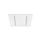 Sylvania - Luminaires Encastrés OptiClip 600 2L 26W 3300lm 840 DALI Blanc