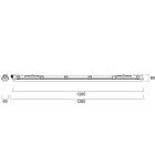 Sylvania - Etanche START Waterproof 1200mm Boitier Vide pour tube Led 1X