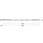 Sylvania - Etanche START Waterproof 1500mm Boitier Vide pour tube Led 2X