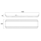 Sylvania - Armature Sportsbay 1500 118W 18400lm IRC80 4000K WB Version DALI
