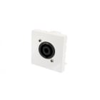 Erard - Plastron 2 modules avec embase NEUTRIK SpeakON 4 broches à vis - - 45x45 mm