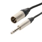 Erard - Cordon XLR 3 broches M / Jack 6.35 stéréo M - connecteurs NEUTRIK - 2m