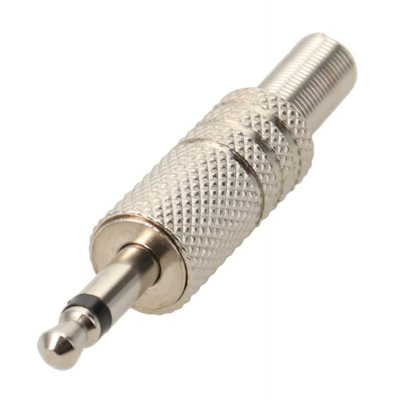 Erard - Connecteur Jack 3.5 métal Mâle mono - à souder