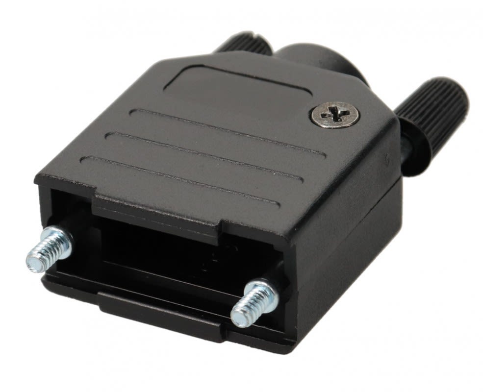 Erard - Capôt plastique 1/2 coquille - Vis longues pour connecteur 15 points