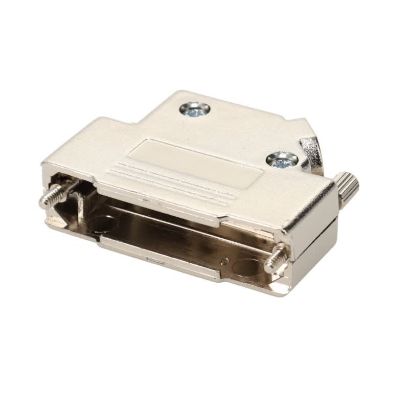 Erard - Capôt plastique metallisé 1/2 coquille pour connecteur 25 points