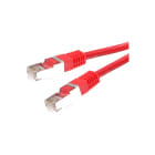 Erard - Cordon RJ45 M/M - Cat. 6 - F/UTP - 250MHz - rouge - 5m