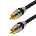 Erard - Cordon 1 RCA - Mâle / Mâle - 5m - gaine noire