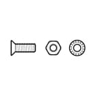 Erard - kit de 100 Vis + écrou + rondelle M3x10