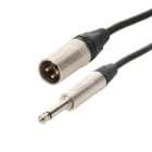 Erard - Cordon XLR 3 broches M / Jack 6.35 mono M - connecteurs NEUTRIK - 3m