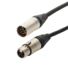 Erard - Cordon XLR 5 broches M / XLR 3 broches F - connecteurs NEUTRIK - - 1m