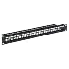 Erard - Panneau de brassage - aluminium - 24 RJ45 1U - vide