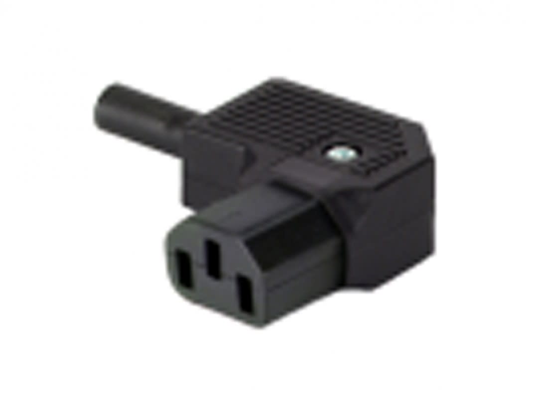 Erard - Connecteur IEC C13 coudé Femelle - 10A