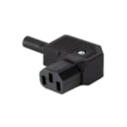 Erard - Connecteur IEC C13 coudé Femelle - 10A