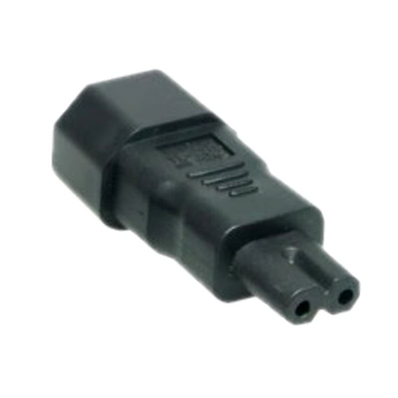 Erard - Adaptateur IEC C14 Mâle / IEC C7 Femelle - 10A