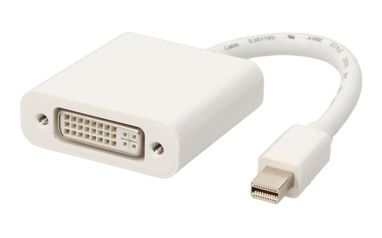 Erard - Convertisseur mini DisplayPort 1.2 M /DVI D F - FULL HD - 0m15
