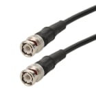 Erard - Cordon analogique BNC M/M - 50 ohms - RG174 - blindage double tresse 5m