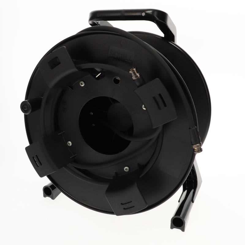 Erard - Enrouleur métal BNC M/M - câble vidéo numérique HD-SDI - D 6mm - - 100m