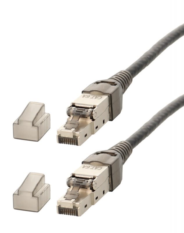 Erard - Cordon RJ45 M/M - cat 7a S/FTP  extra souple- connecteurs CAD -2m