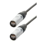 Erard - Cordon RJ45 M/M - cat 6a S/FTP - connecteurs NEUTRIK -30m
