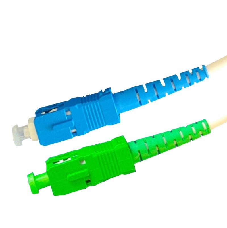 Erard - Cordon fibre optique de raccordement - SC-APC M - SC-UPC M - 5m