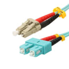 Erard D3c - Jarretiere OM3 Diametre de fibre 50-125 LC-SC 0,5m