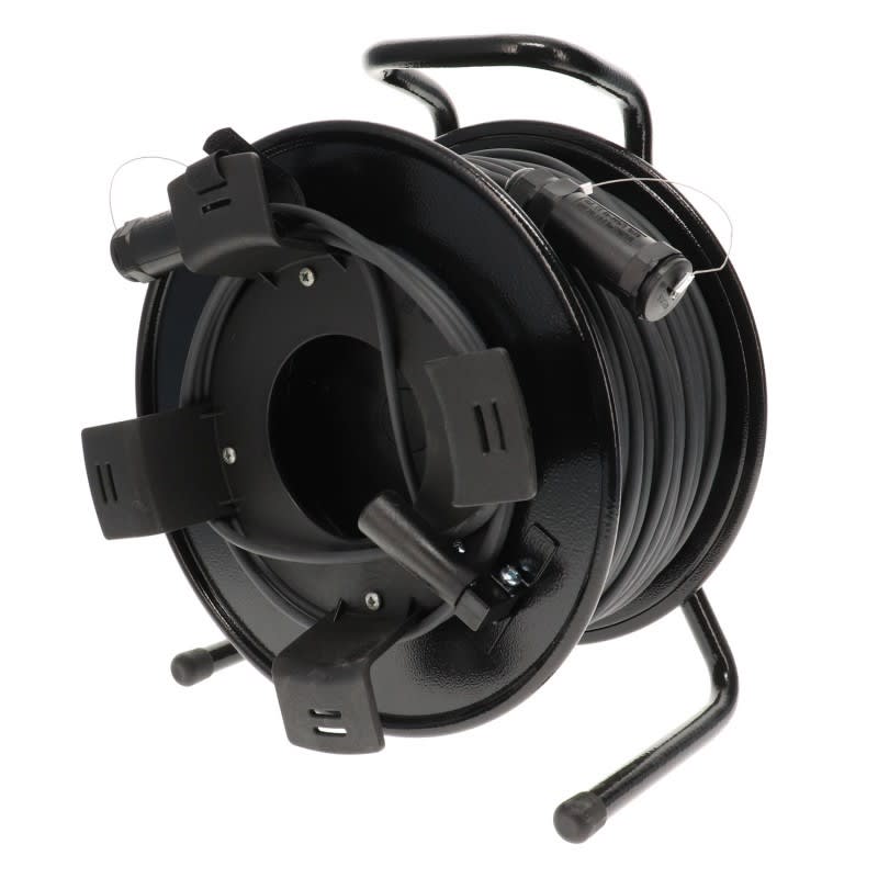 Erard - Enrouleur métal HDMI AOC Armé mâle/mâle - 50m