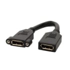 Erard - Cordon de facade DisplayPort 1.2 F/F - 4K/60ips HDR 4:4:4 - 0m20