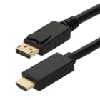 Erard - Cordon-convertisseur DisplayPort 1.2 M vers HDMI A M - 1 m
