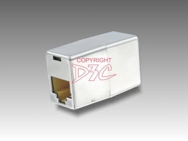 Erard - Raccord RJ45 Fem / Fem - Cat.6a - blindé