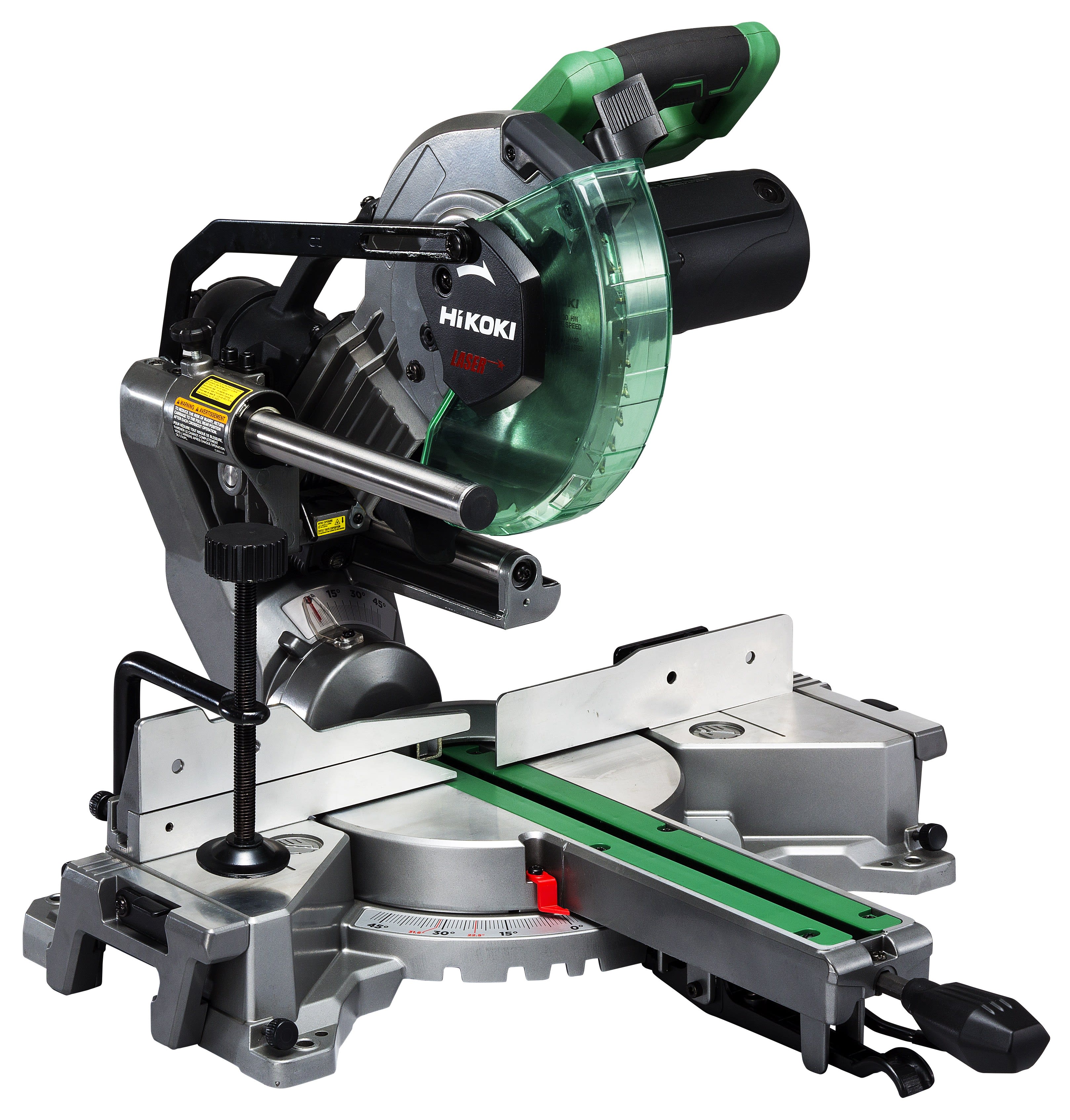 Hikoki Power Tools - Scie radiale à coupe d'onglet Ø216mm cap.305mm 1100W alésage 30mm+ laser & LED