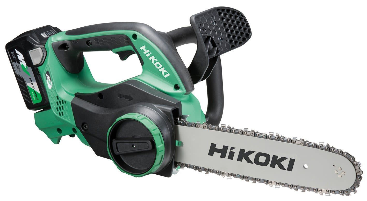 Hikoki Power Tools - Elagueuse 36V MV Chaine 30cm 12 livree avec 1 batt. 2,5Ah+chargeur fin de stock
