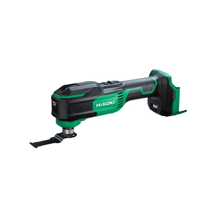 Hikoki Power Tools - multi-tool 18V Li-ion Brushless 3,6° - solo - accessoires - Hitcase II