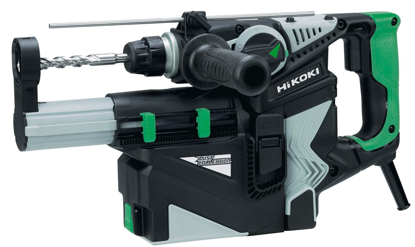 Hikoki Power Tools - Perforateur SDS+ 720W 28mm 3.2J 3 modes poignée en D, avec système d'aspiration