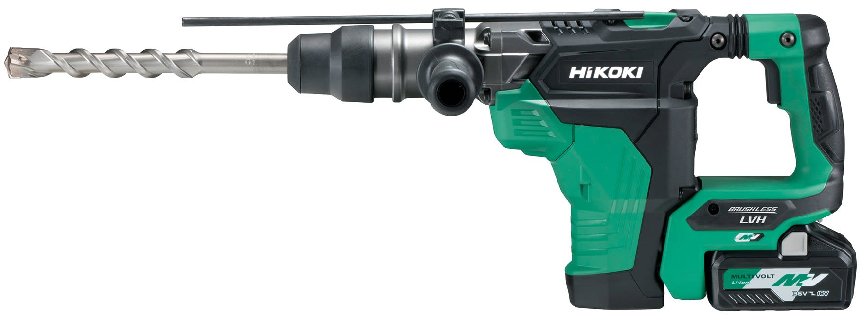 Hikoki Power Tools - Perfo burineur MultiVolt SDSMax 40mm 36/18V Brushless 7.1J Sans batt.ni charg.