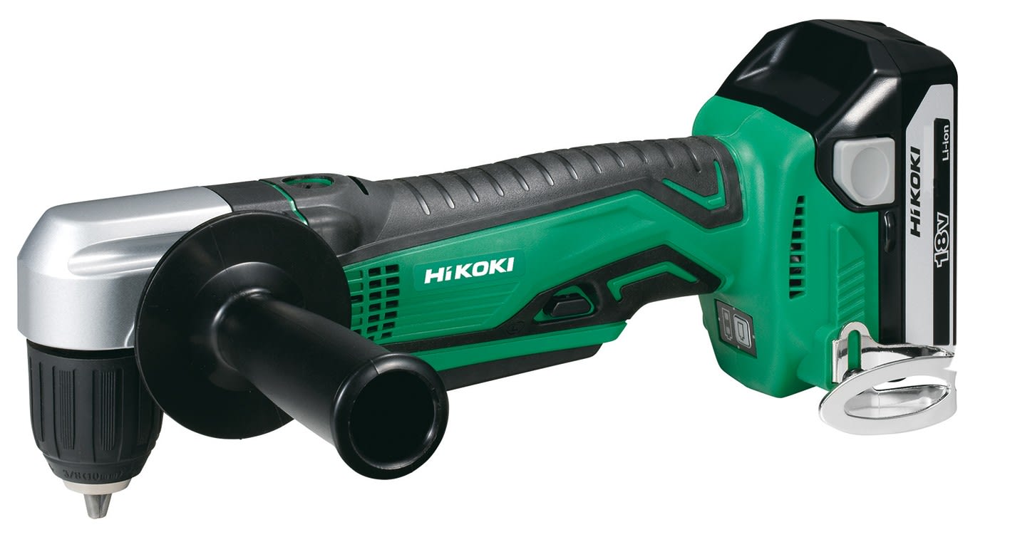 Hikoki Power Tools - Perceuse visseuse d'angle 18V 2.5Ah Li-ion en coffret HitCase m.auto 10mm