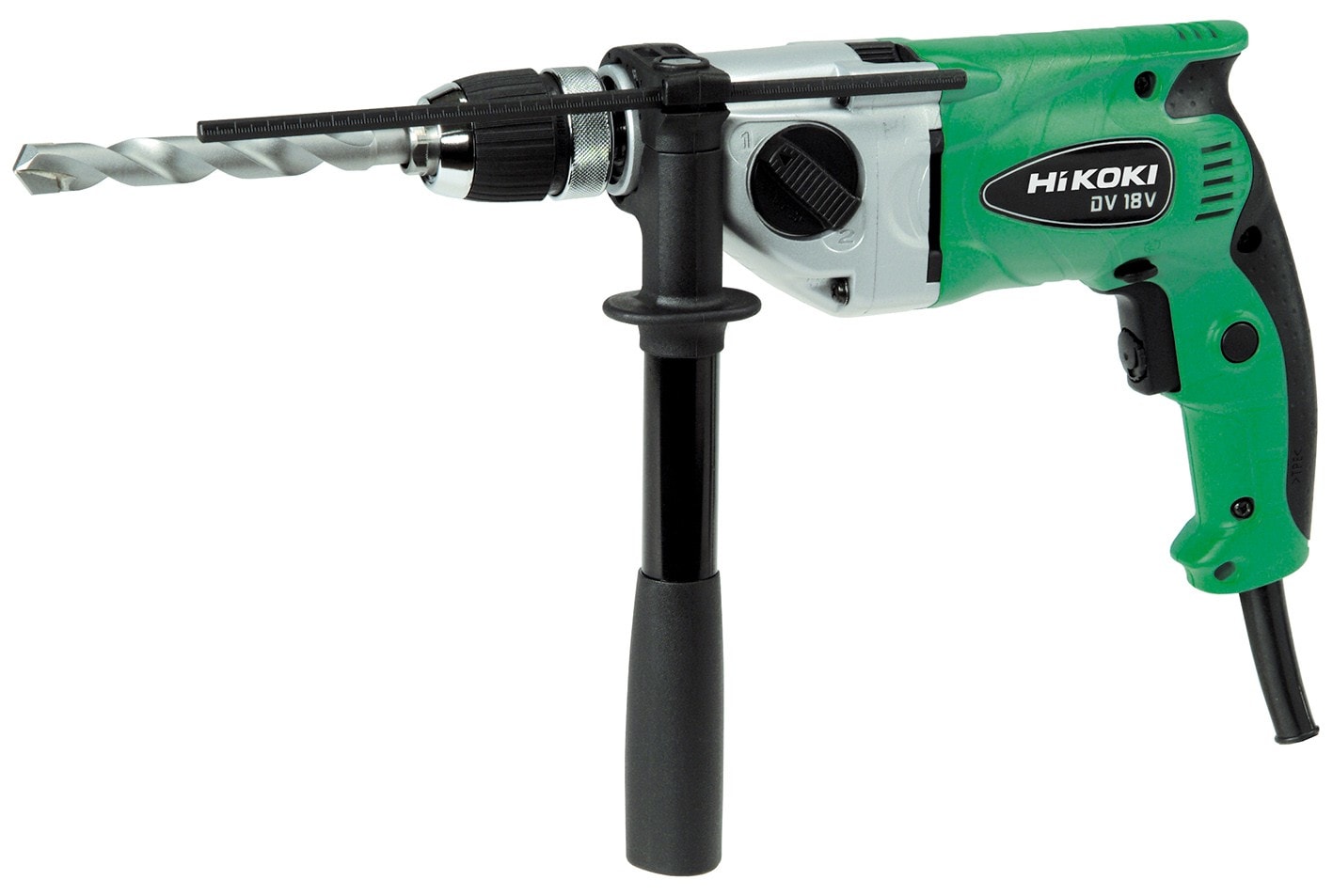 Hikoki Power Tools - Perceuse 690W 45Nm acier béton bois 13/18/40mm mandrin auto. 13, en coffret