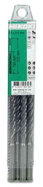 Hikoki Power Tools - Foret béton SDS+ FCH Ø 8 x 115/50mm 4T (x10)