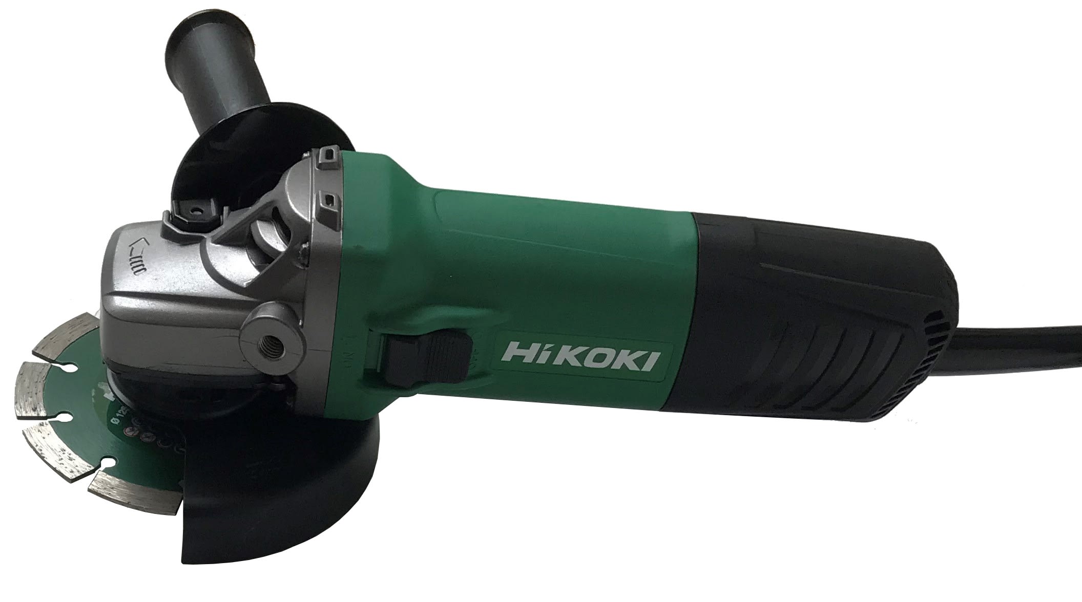 Hikoki Power Tools - Meuleuse Ø125 1400W 11500 tr/min, disque diam, coffret, alés 22,2mm filetage M14