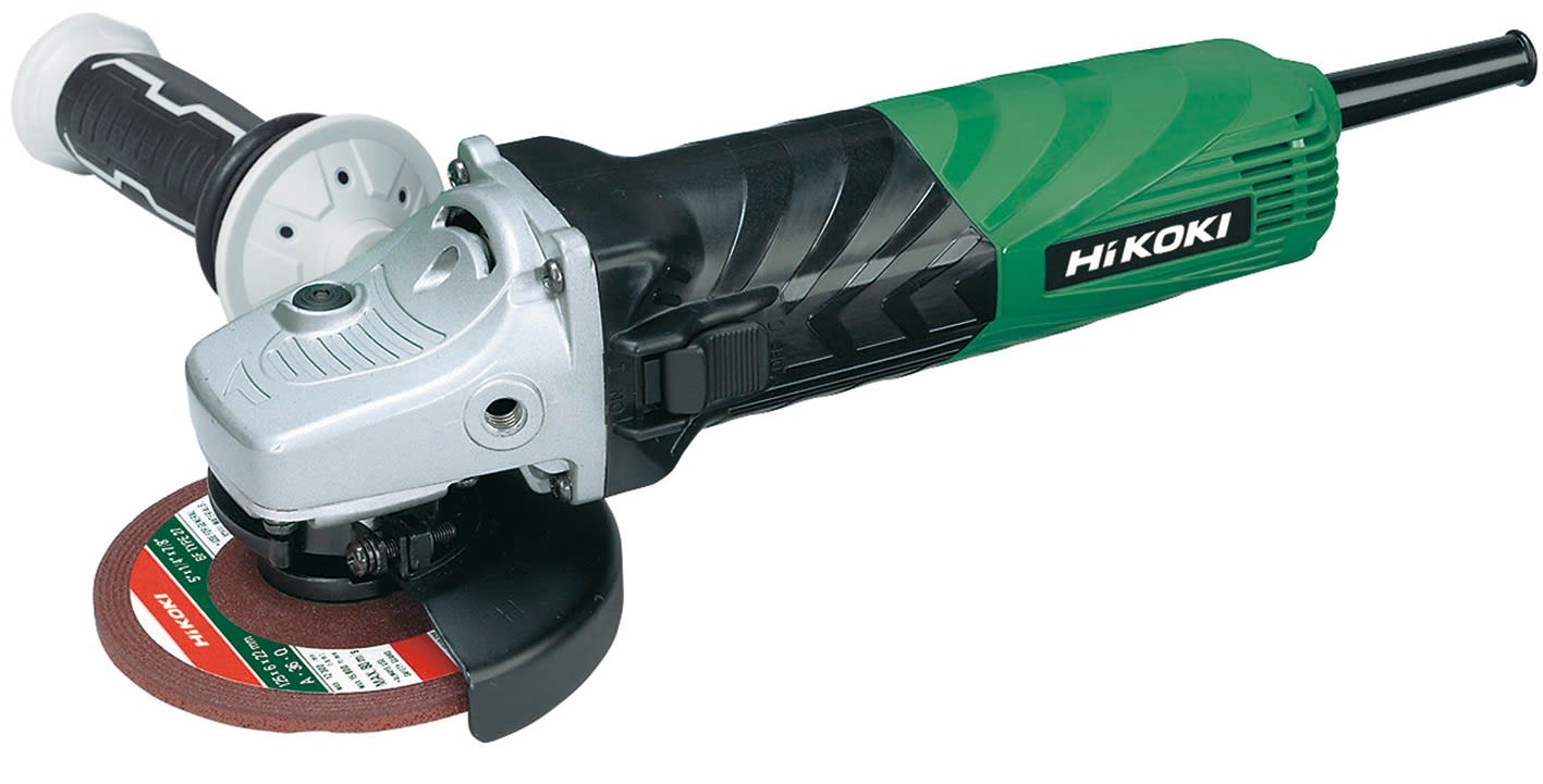 Hikoki Power Tools - Meuleuse Ø125mm 1500W 2800-10500 trs/min, en carton 2kg haute performance