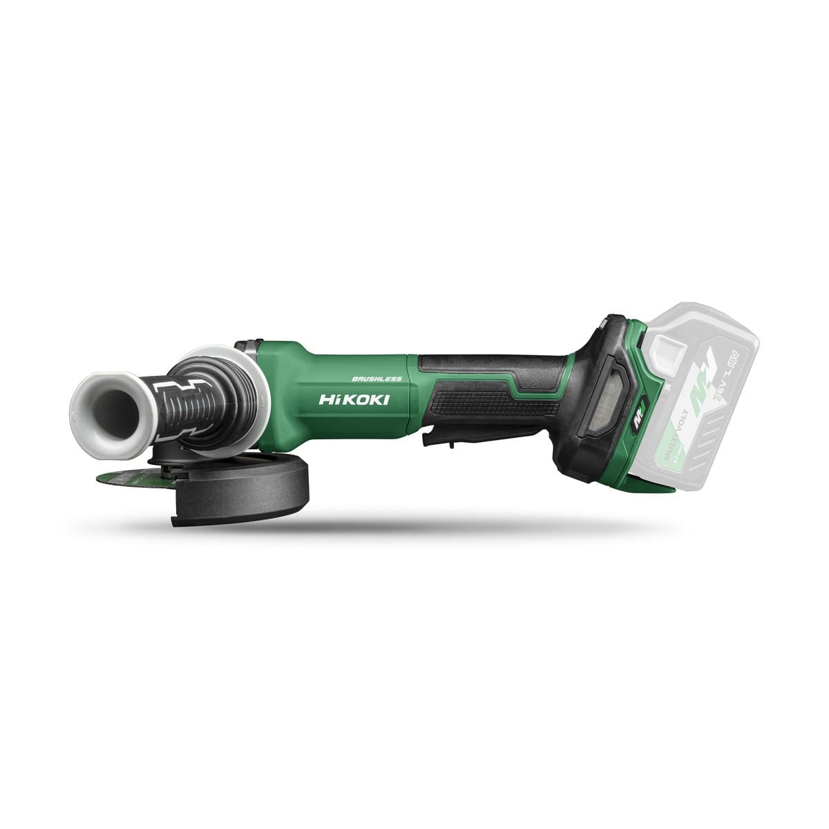 Hikoki Power Tools - Meuleuse Ø125mm 18V Brushless Inter. homme mort sans batterie ni chargeur HC