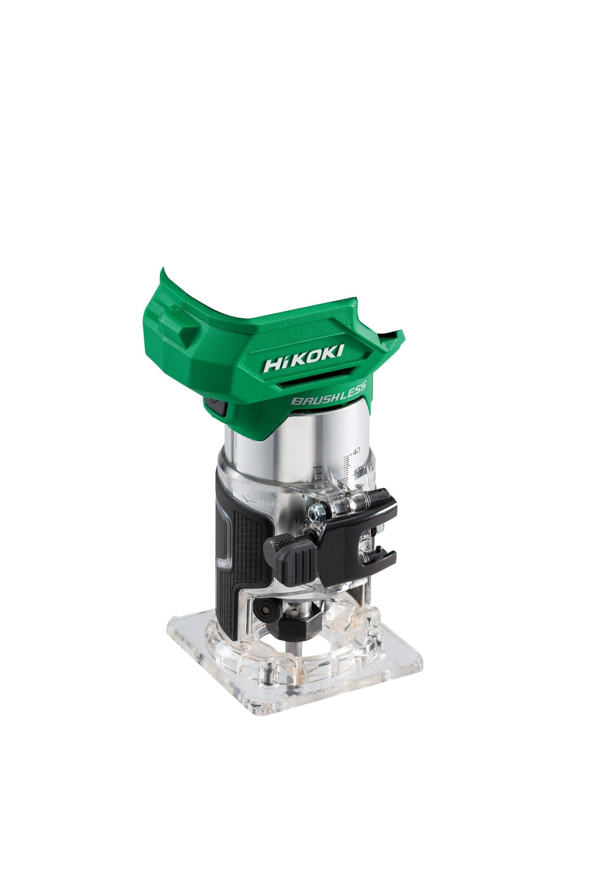 Hikoki Power Tools - Affleureuse pince 6/8mm 18V Brushless sans batt. & charg. Vit. Variables HitCase