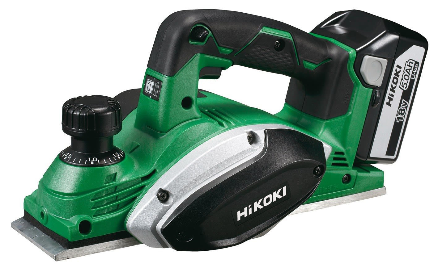 Hikoki Power Tools - Rabot 18V Li-ion 82mm feuillure 9mm sans batt.-ni charg. Vit. a vide 16000tr-mn