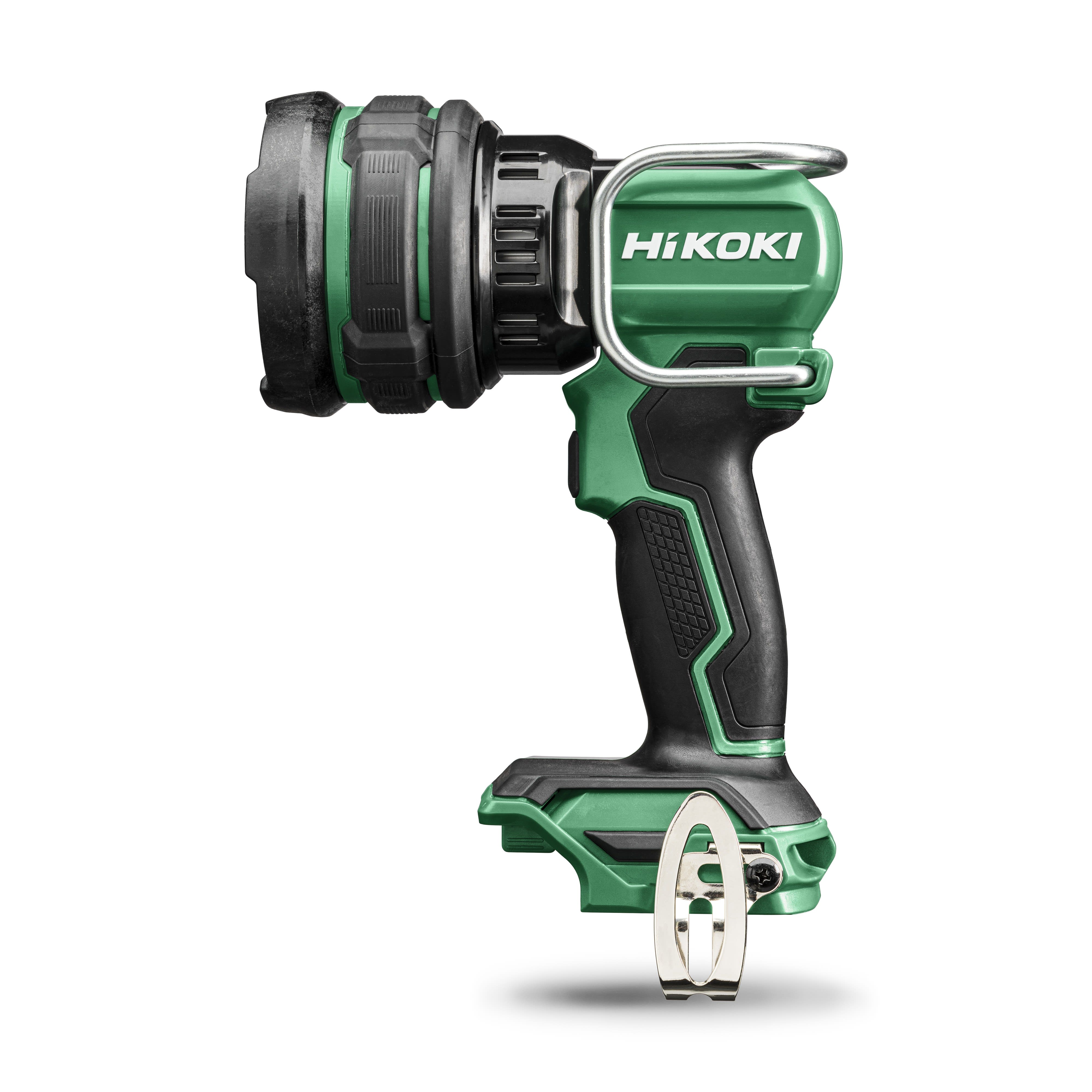 Hikoki Power Tools - Lampe spot longue portée 18V - 1250 Lumen - IP55 sans batt/ni charg. - carton
