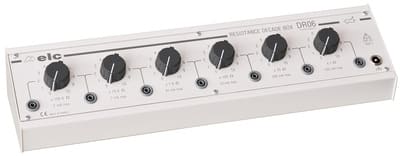 ELC - 6 decades resistances 1% 1 ohm à 1,111 110 Mohms