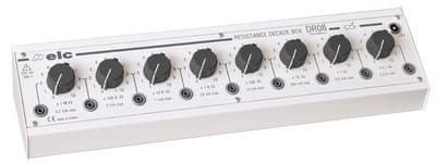 ELC - 8 decades resistances 1% 0,1 ohm a 11,111 110 Mohms
