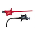 ELC - Jeu de 2 grips souples rouge et noir 160mm double isol. 1000V dc