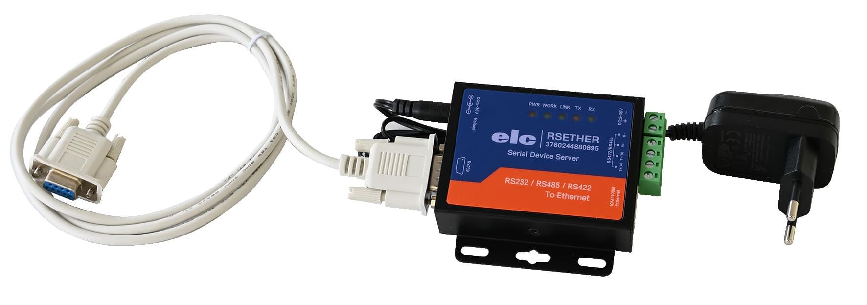 ELC - Kit adaptateur RS232 RS485 RS422 vers ETHERNET